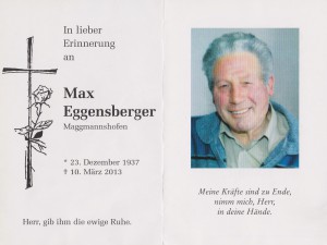 Max Eggensberger